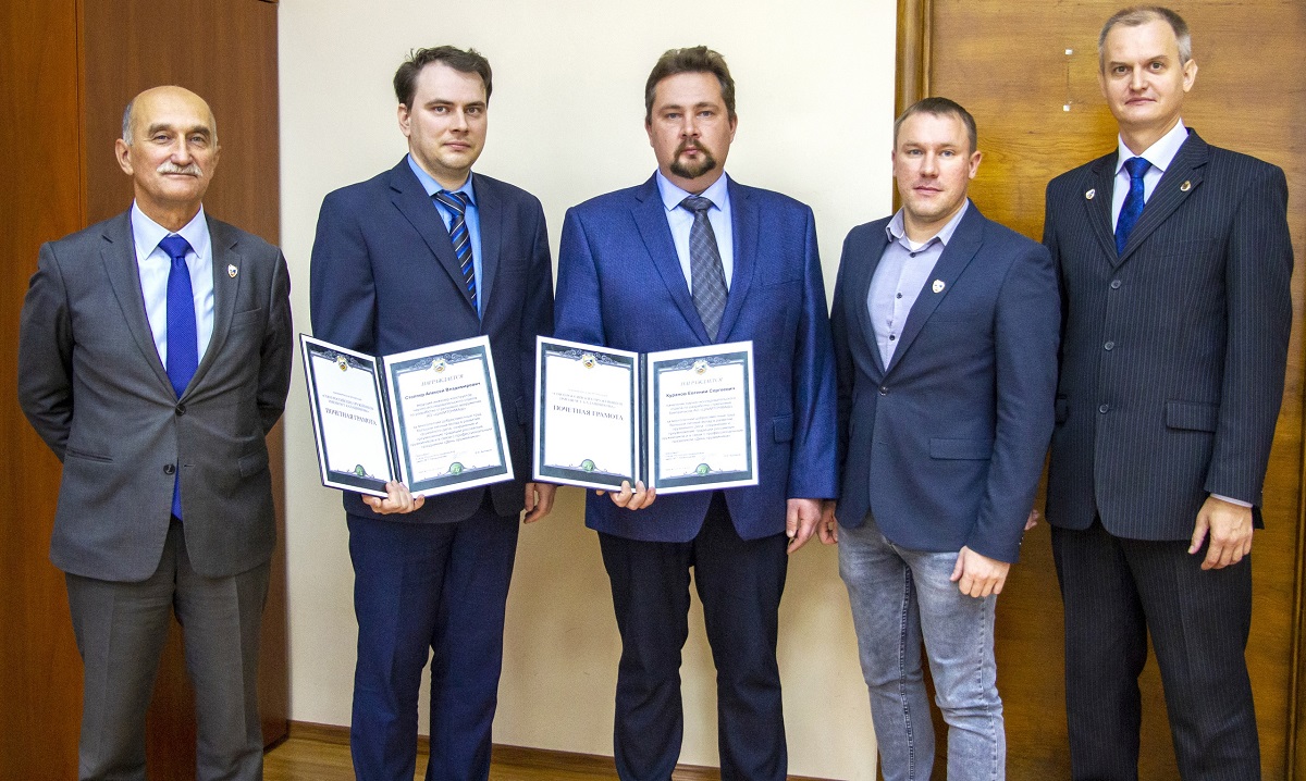 Союз российских оружейников имени М. Т. Калашникова наградил группу конструкторов ЦНИИТОЧМАШ