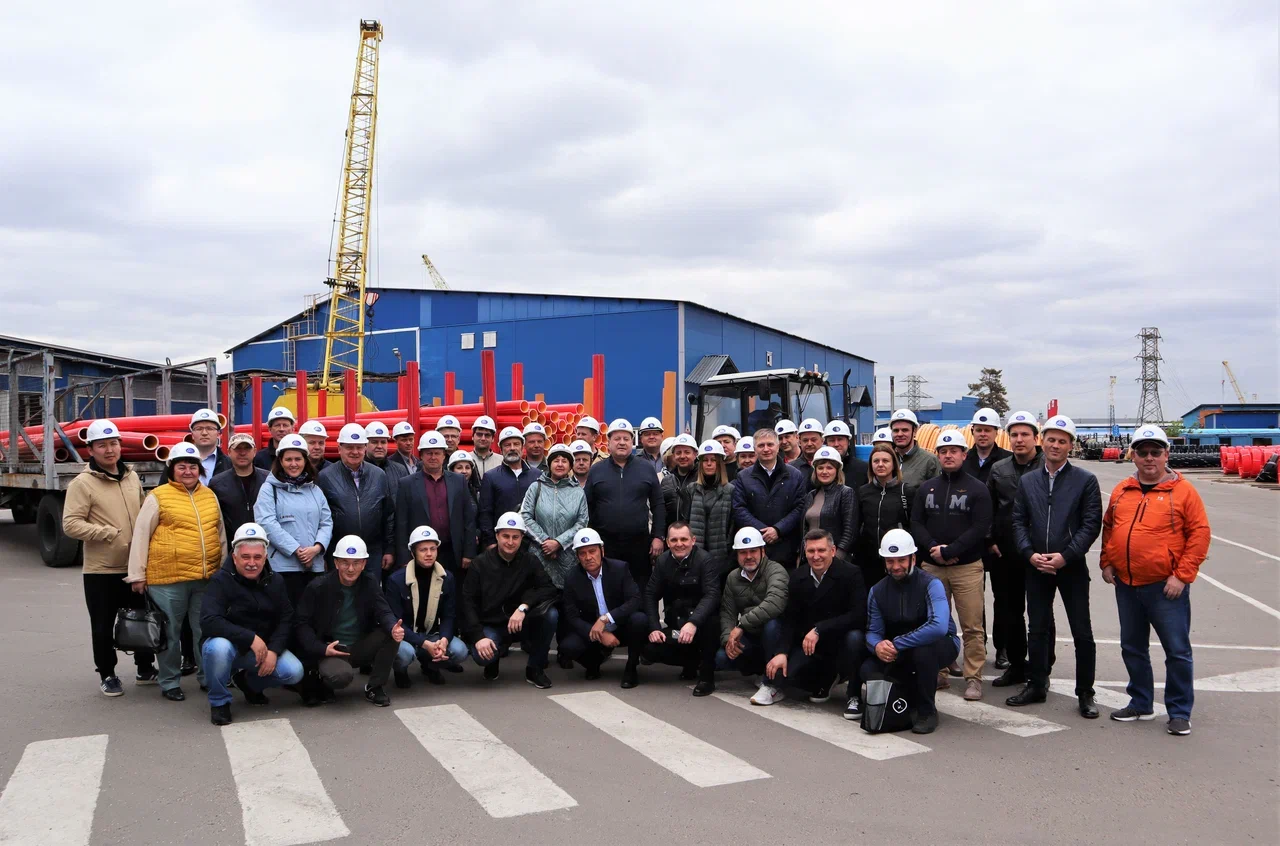 Климовский трубный завод посетила делегация представителей газораспределяющих организаций из разных регионов России 