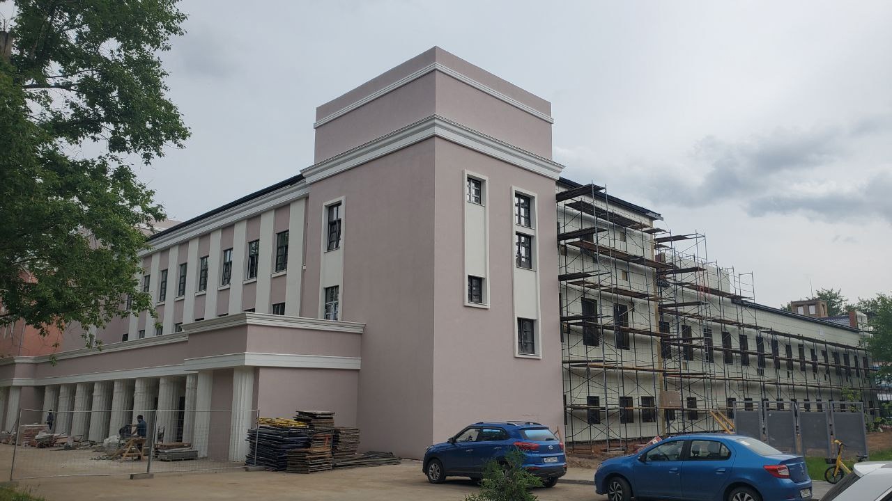 Капремонт Дома культуры имени 1 Мая выходит на финишную прямую Капремонт Дома культуры имени 1 Мая выходит на финишную прямую