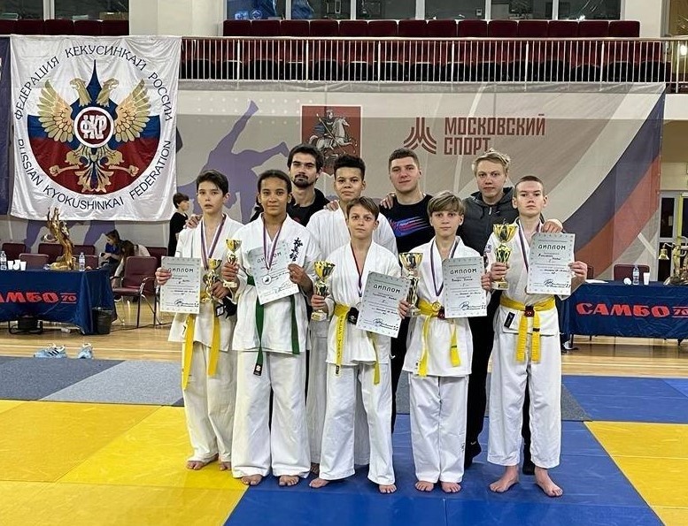 Юные подольские каратисты успешно выступили на всероссийских соревнованиях