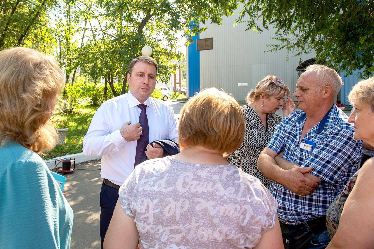 Встреча с работниками "Подольской теплосети"