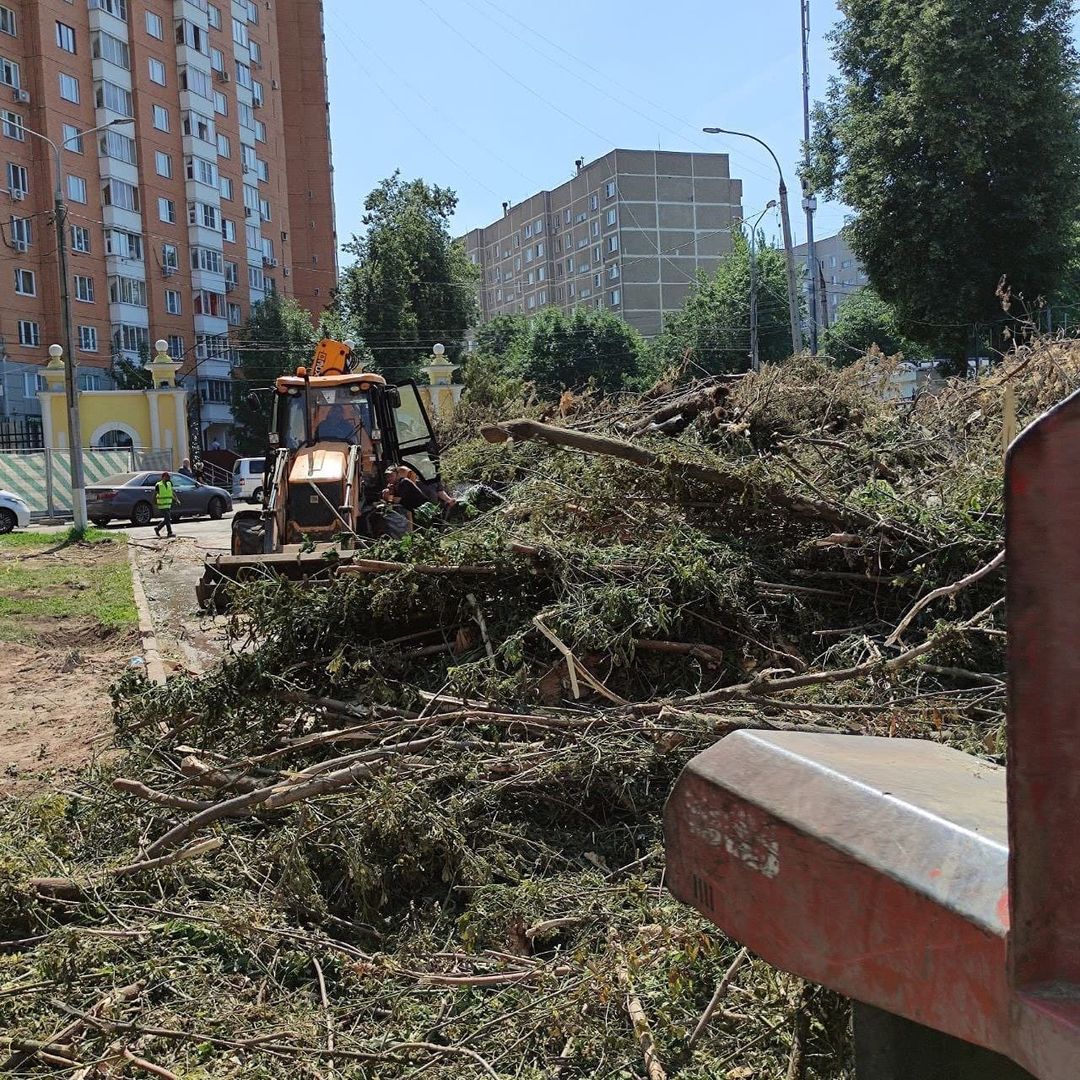 В городском парке имени Виктора Талалихина начат первый этап реконструкции В городском парке имени Виктора Талалихина начат первый этап реконструкции