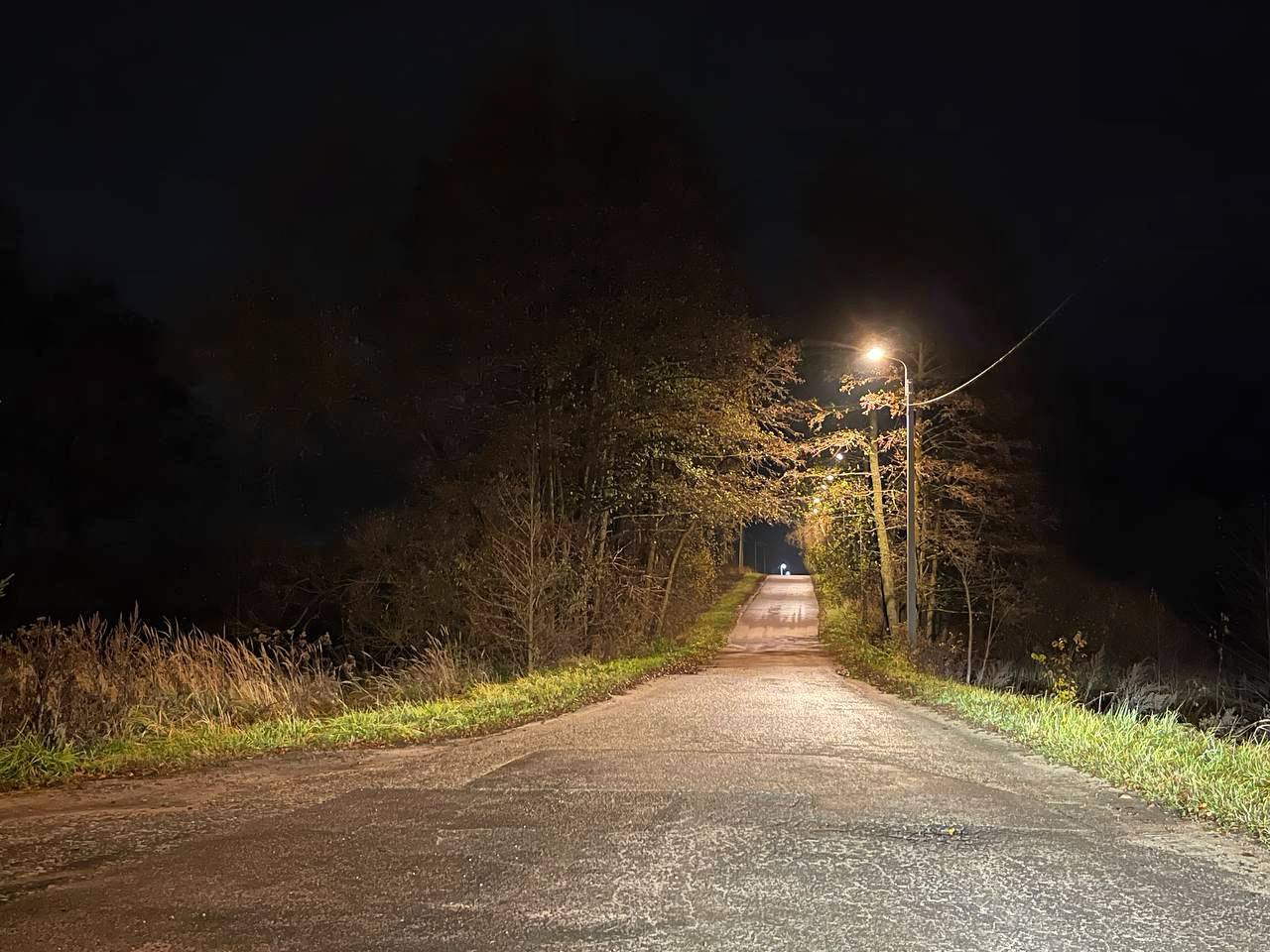 В Подольске провели две линии освещения протяженностью полтора километра В Подольске провели две линии освещения протяженностью полтора километра