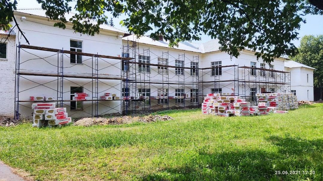 В климовском лицее капитальный ремонт