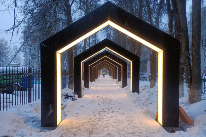 Обновленный Парк культуры и отдыха имени В. Талалихина в Подольске планируется открыть ко Дню защиты детей