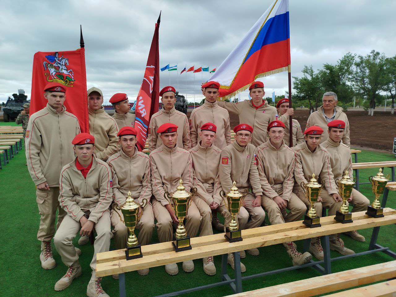 Юнармейцы Подольска достойно представили Россию на международной арене