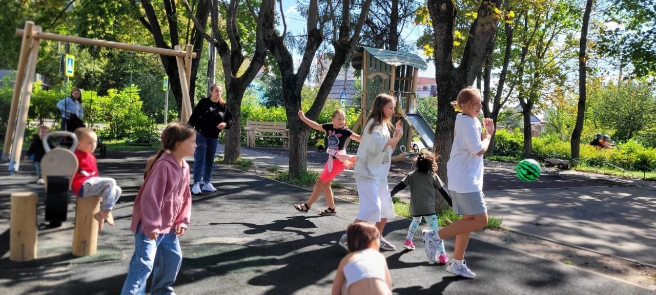 Дворец творчества молодежи Подольска провел игровую программу "Следопыты"