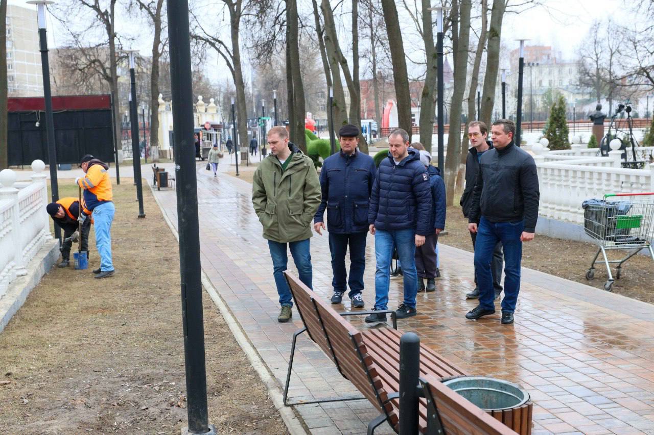 В Подольске провели мониторинг парков культуры