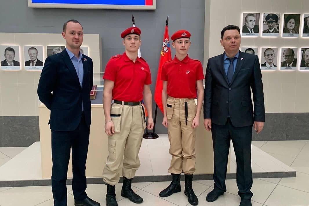 Подольские юнармейцы - лучшие в области