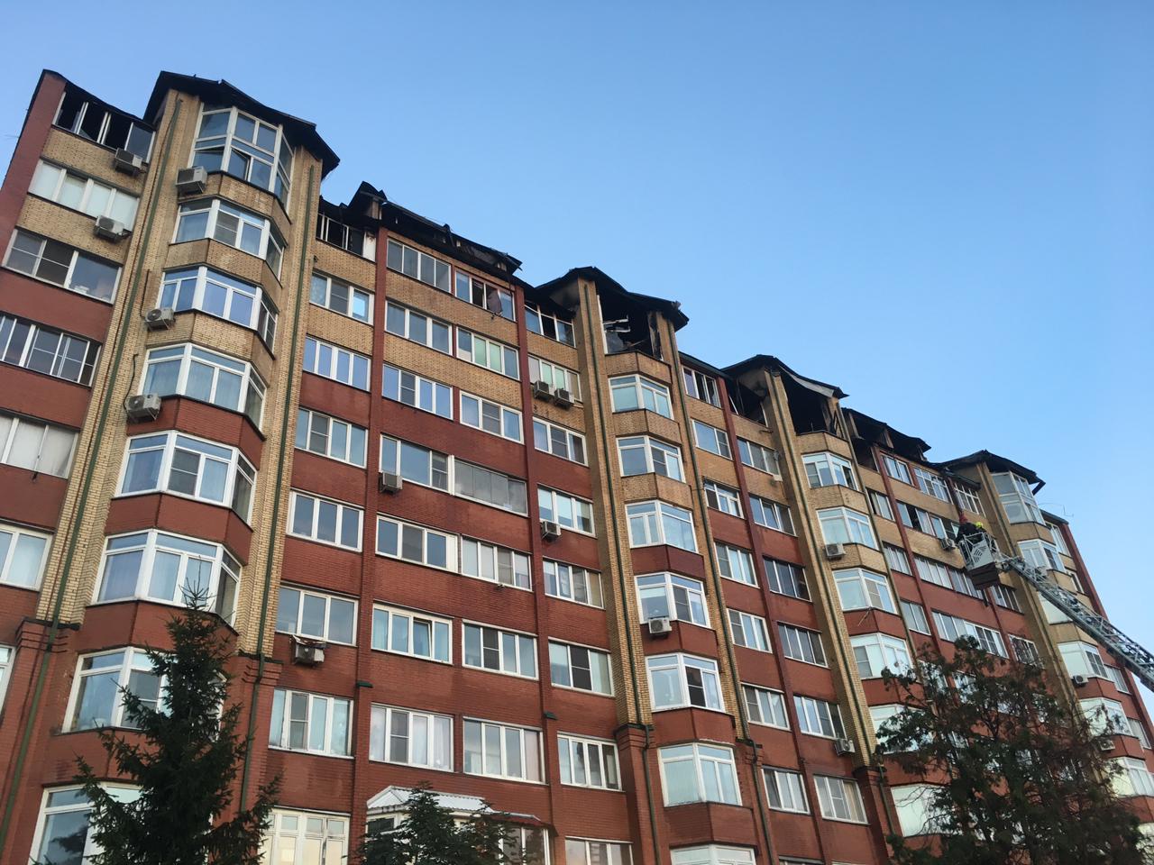 После пожара на улице Веллинга в Подольске возбуждено уголовное дело