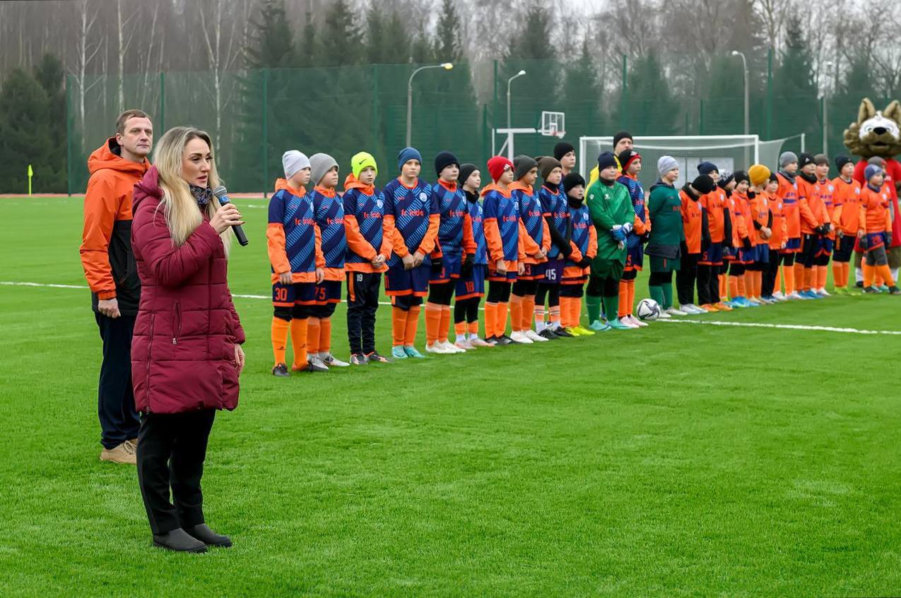 Обновленный стадион "Подолье" открылся в Подольске