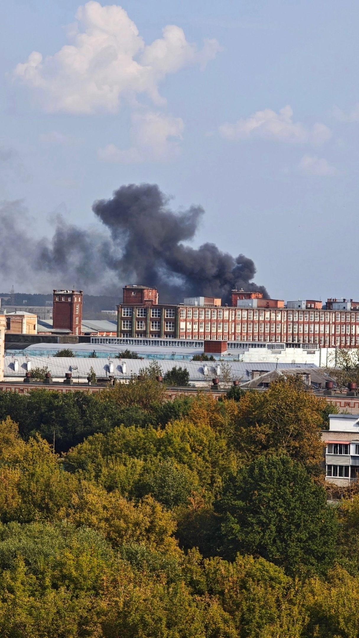 Пожар на "Зингере" 1 сентября потушили оперативно