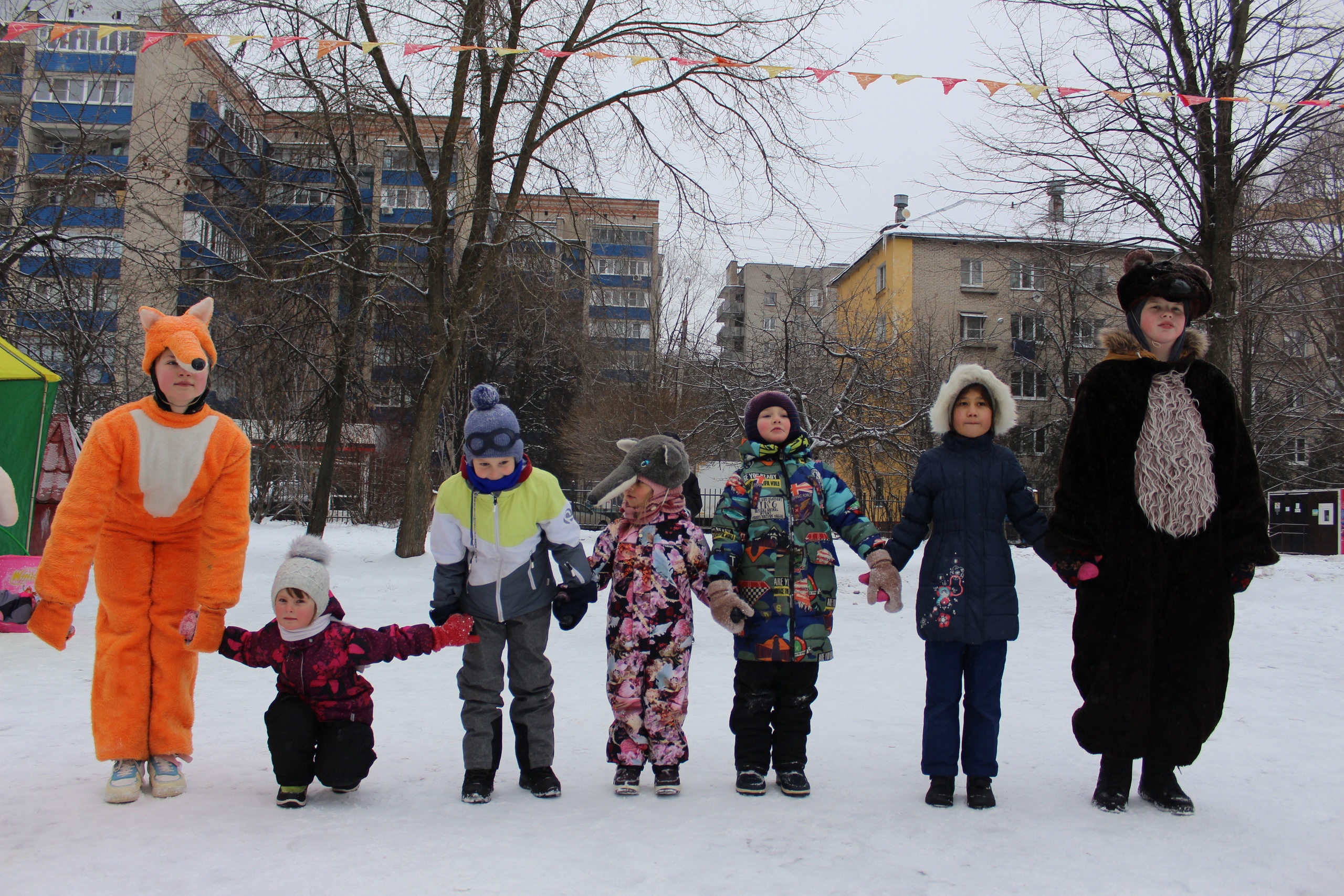 Игровая программа прошла в Детском парке 3 декабря