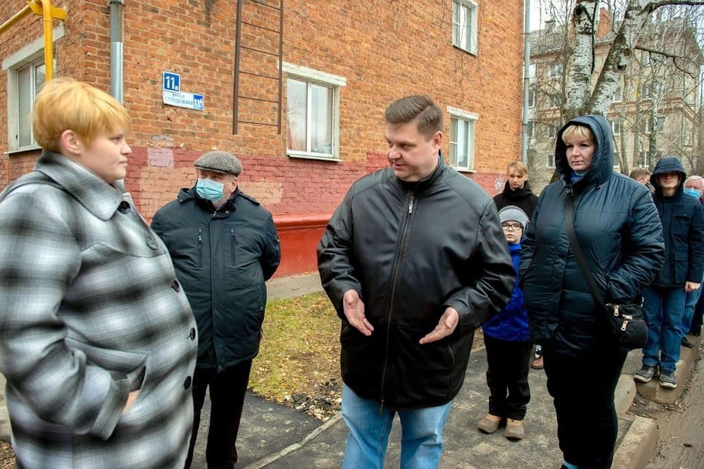 Глава Подольска побывал на Южном