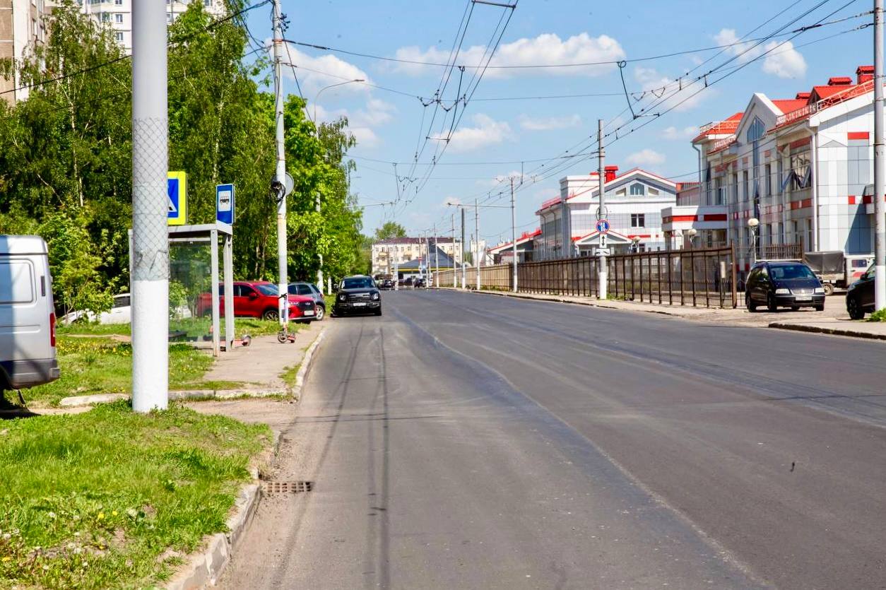 В Подольске завершили ремонт дорог, уложив более 23 км нового покрытия 