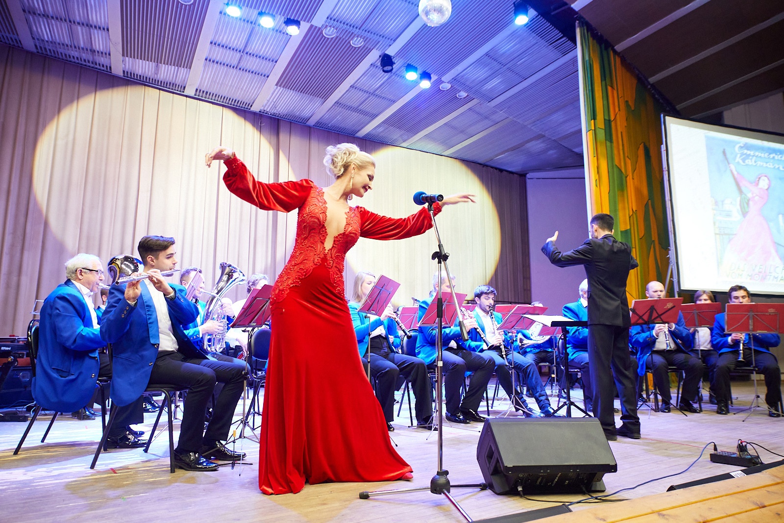 При полном зале прошёл вечер оперетты "Гала-Кальман"