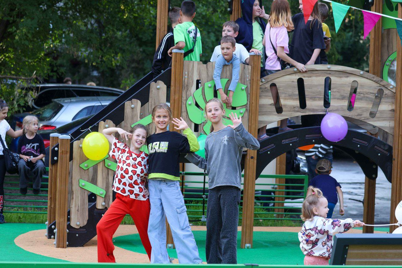 Две новые площадки открылись на Высотной улице Подольска