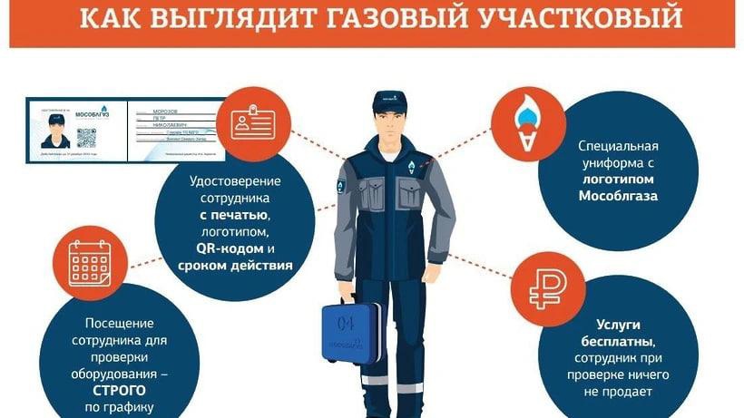 Как отличить специалиста газовой службы от мошенника?