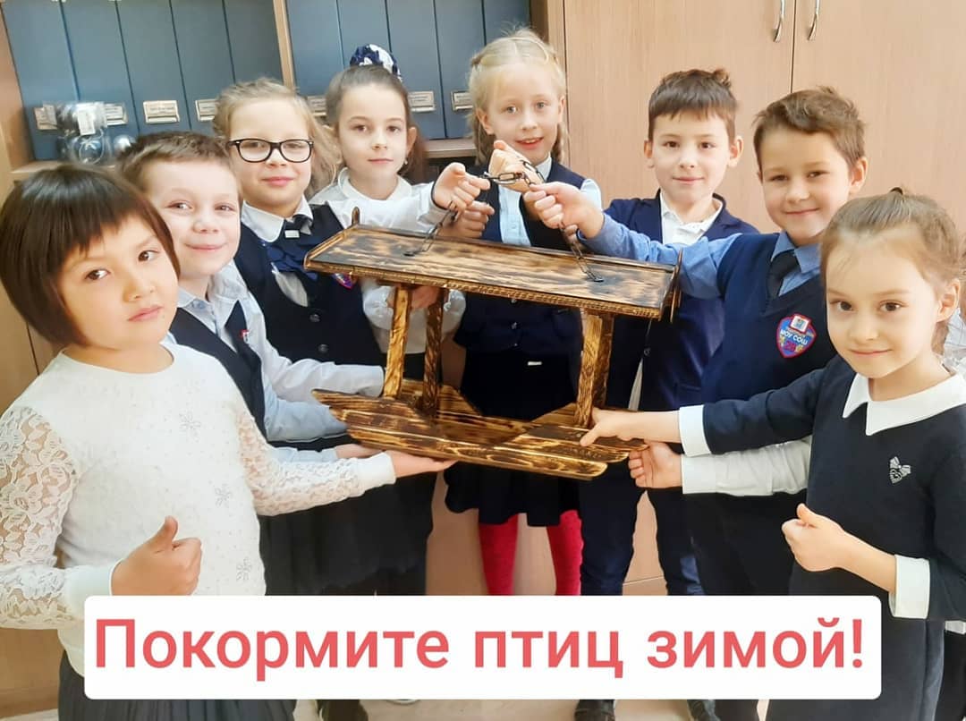 Экологическая акция «Покормите птиц зимой, чтобы пели нам весной» прошла с 26 ноября по 10 декабря в школах Подольска