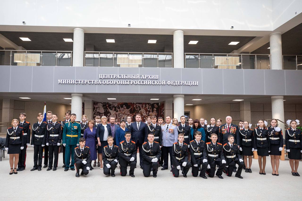 В Подольске 33 гимназиста стали кадетами