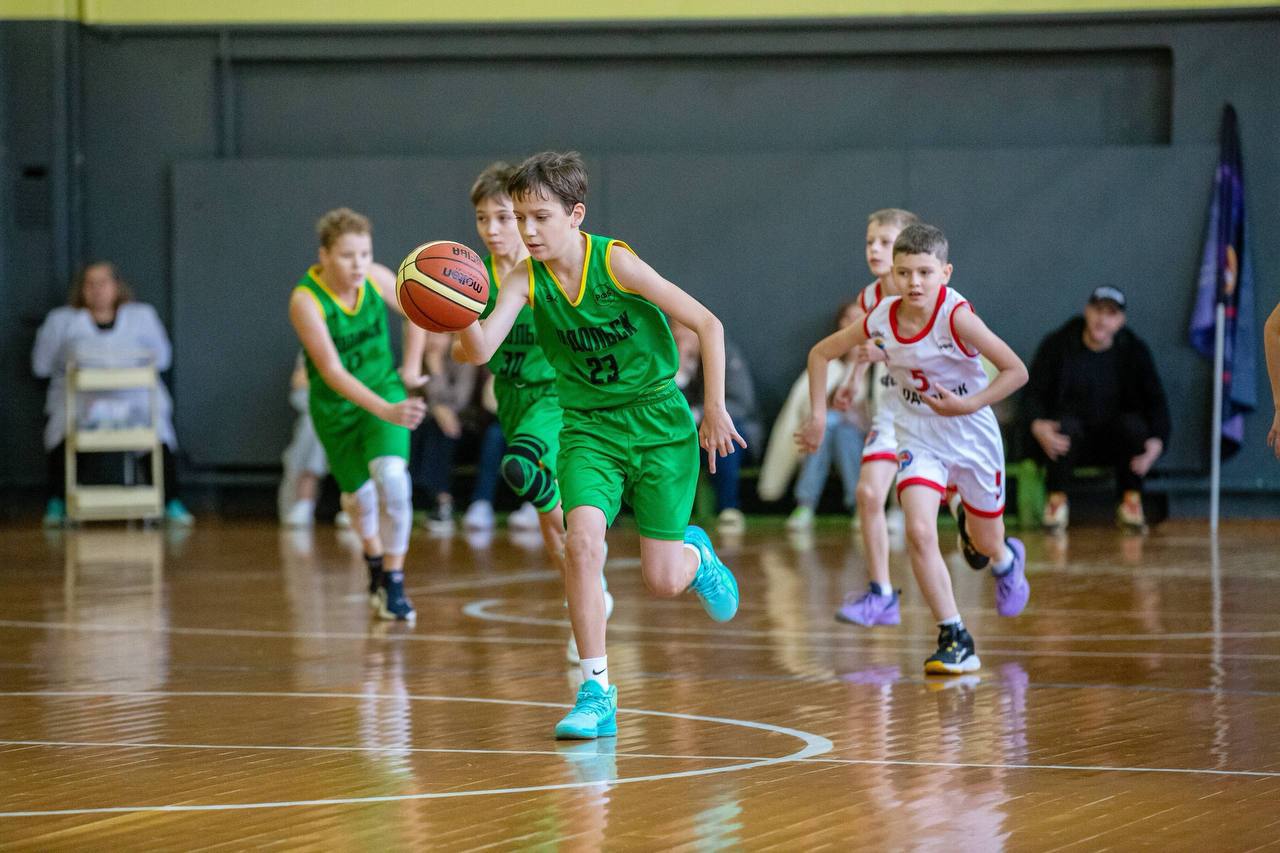 Юные подольские баскетболисты сразились на турнире