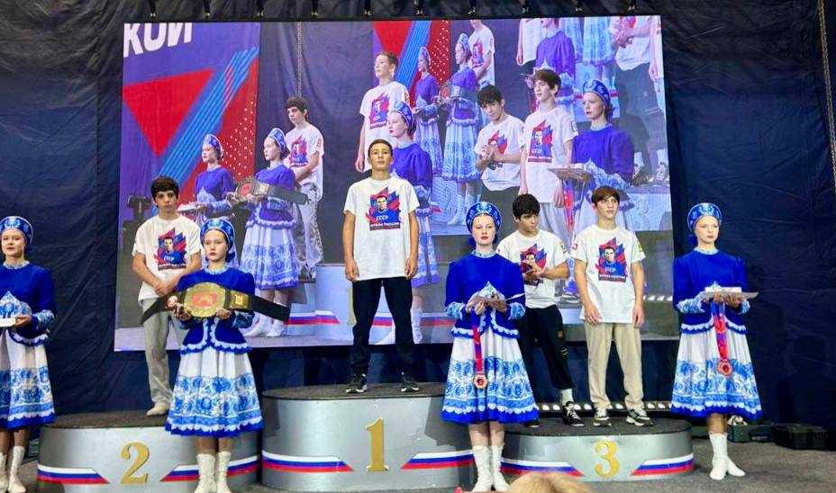 Юный подольский борец стал обладателем Кубка России