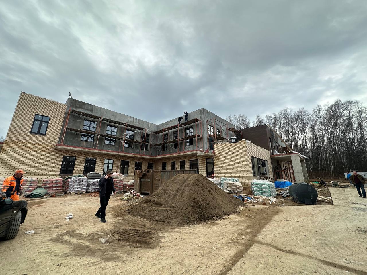 К 1 сентября в ЖК «Каскад Парк» в Подольске будет готов новый детский сад на 160 мест