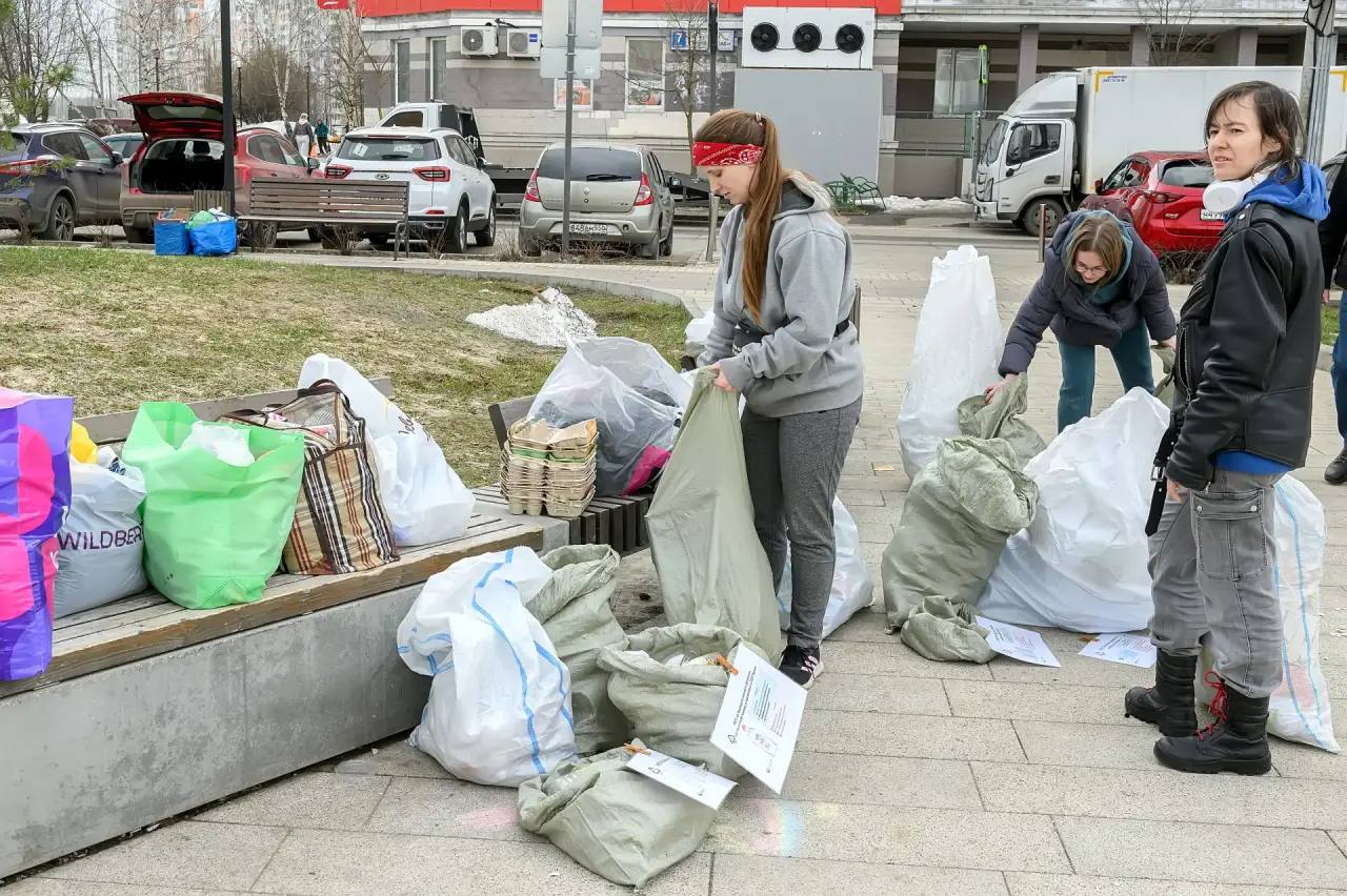 В Подольске прошла акция по раздельному сбору отходов