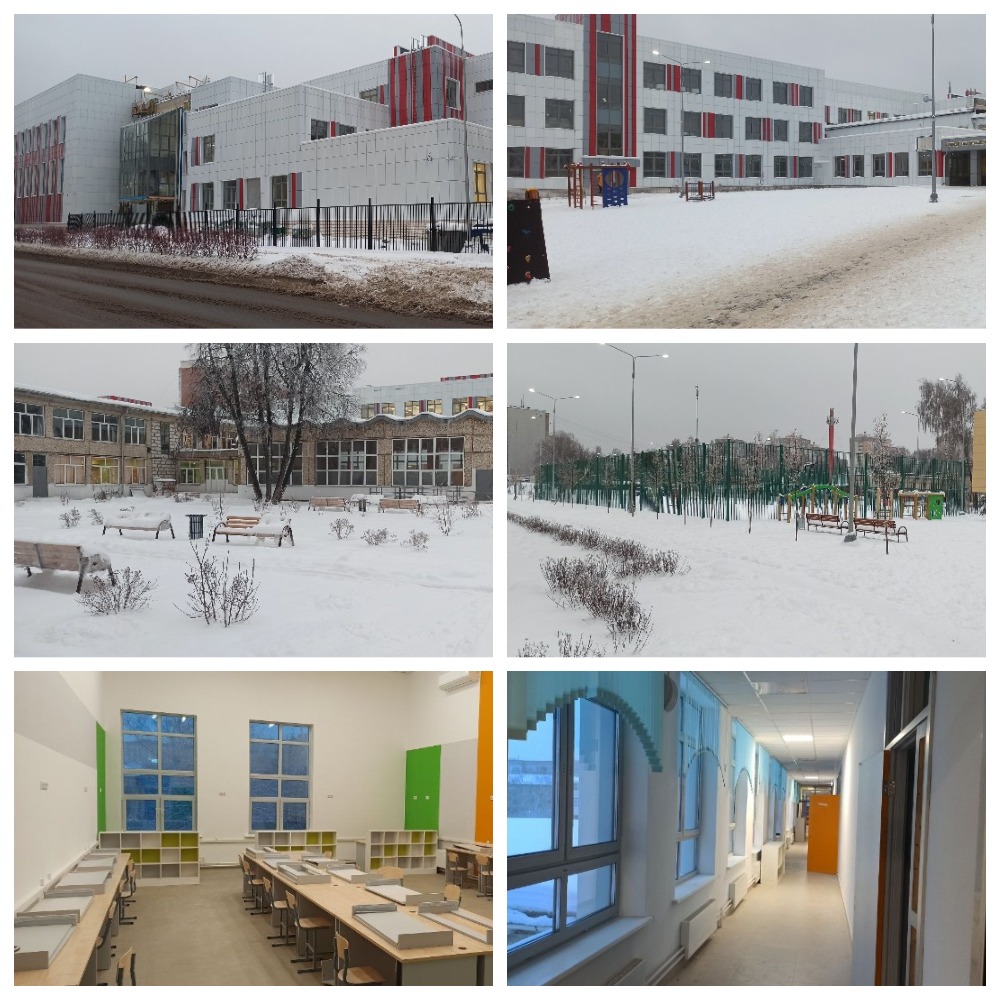 Строительство пристройки к школе № 13 на улице Бородинской близится к финалу
