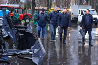 Готовность ПКиО имени Виктора Талалихина к зимнему содержанию проверил глава Подольска Готовность ПКиО имени Виктора Талалихина к зимнему содержанию проверил глава Подольска