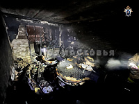 В Подольске возбуждено уголовное дело по факту гибели троих человек в пожаре на Силикатной-2