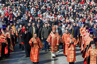 Крестный ход прошел в центре Подольска 