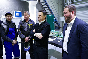 Импортозамещающее производство показали Андрею Воробьеву в Подольске 