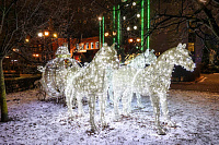 Подольск готовится к встрече Нового года и Рождества Подольск готовится к встрече Нового года и Рождества