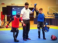 Золотая медаль первенства России по универсальному бою - у юного подольчанина