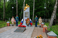 В День памяти и скорби в Подольске возложили цветы к мемориалам