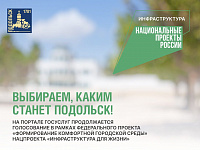 Продолжается голосование за объекты благоустройства