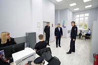 Глава Подольска побывал в новом помещении УПП на Силикатной Глава Подольска побывал в новом помещении УПП на Силикатной