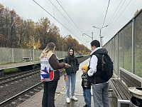 На платформе Весенняя провели рейд в Подольске