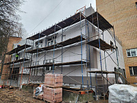 Капремонт ведется в здании Центра детского творчества на Гривно 