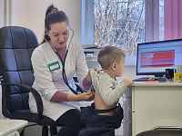 Два кабинета отремонтировали в детской поликлинике