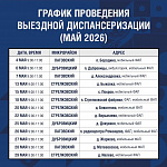 В мае жители отдаленных населенных пунктов смогут проверить свое здоровье рядом с местом проживания