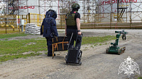 Антитеррористические учения проведи на нефтебазе в Подольске