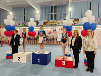 Гимнастки из Подольска завоевали медали на всероссийских соревнованиях, посвященных Дню Победы