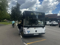 Низкопольный автобус теперь работает на маршруте № 23 в Подольске 