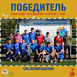 Опредлелены победители Кубка Подольска по мини-футболу