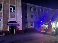 При пожаре в подсобке в Подольской детской больнице никто не пострадал