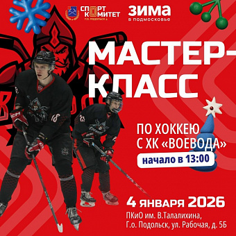 Мастер-класс проведет в Подольске ХК «Воевода» 