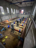 Водоканал модернизирует насосную станцию в Подольске Водоканал модернизирует насосную станцию в Подольске