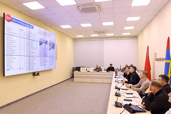 Глава Подольска Григорий Артамонов провел оперативный штаб по ситуации со снегопадом